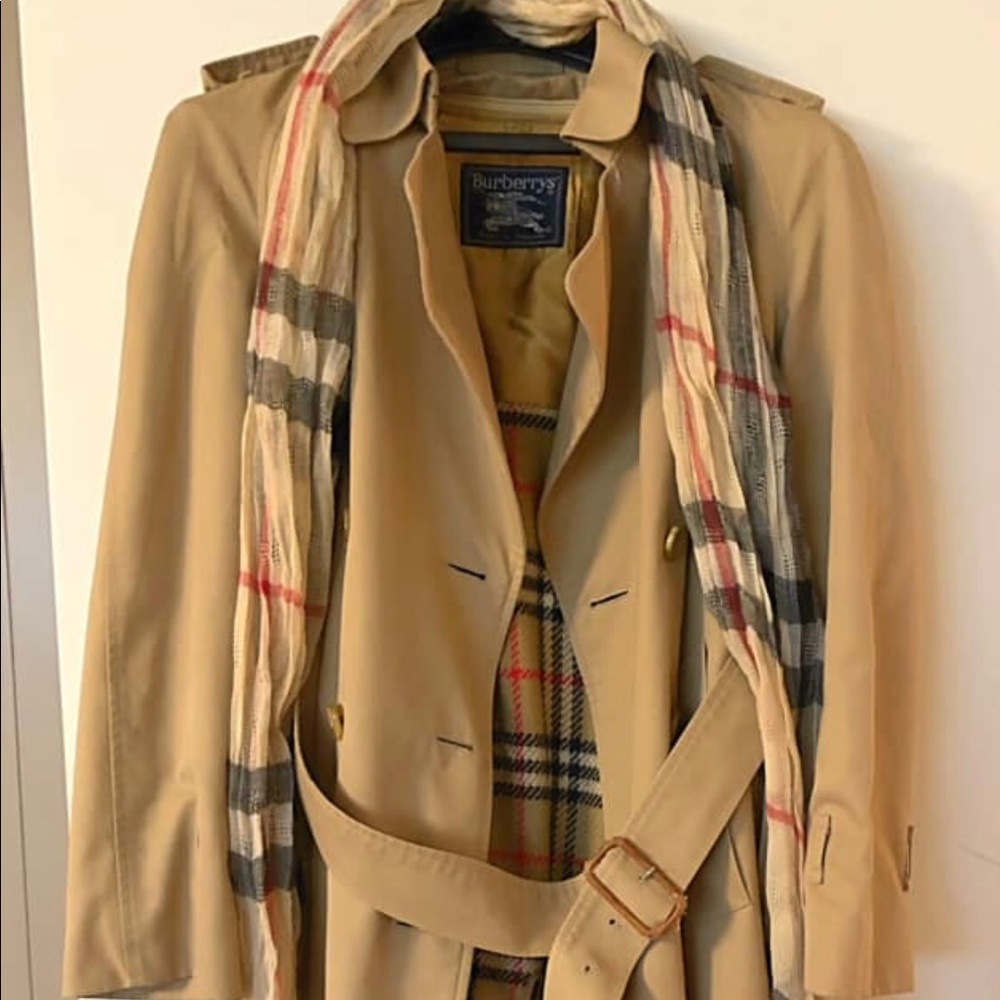Authentic Burberry Vintage Trench Coat